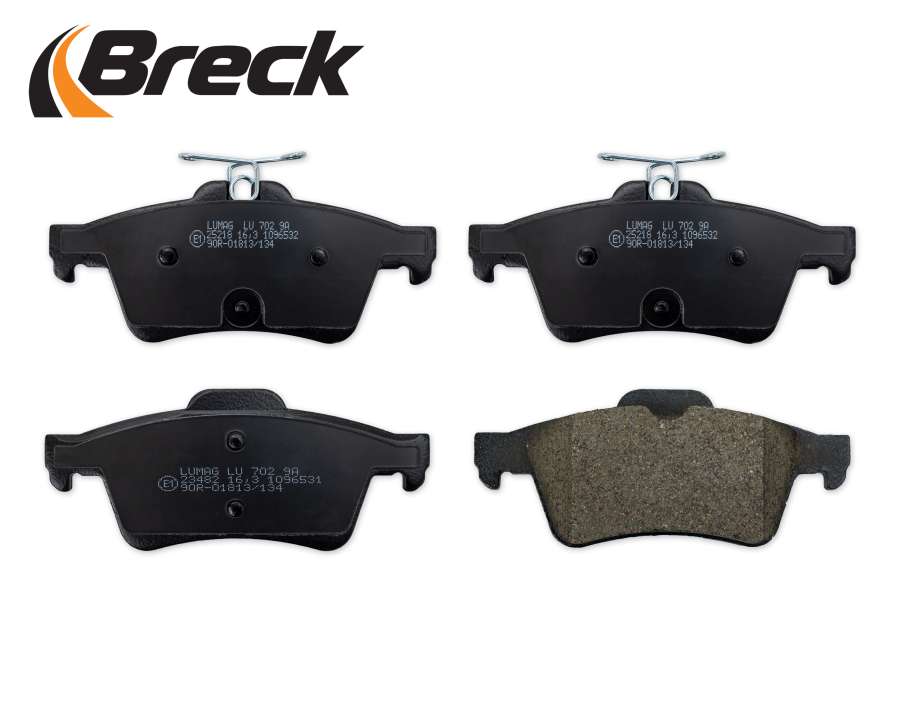 Breck 25218 00 702 00 — Zestaw klocków hamulcowych, hamulce tarczowe